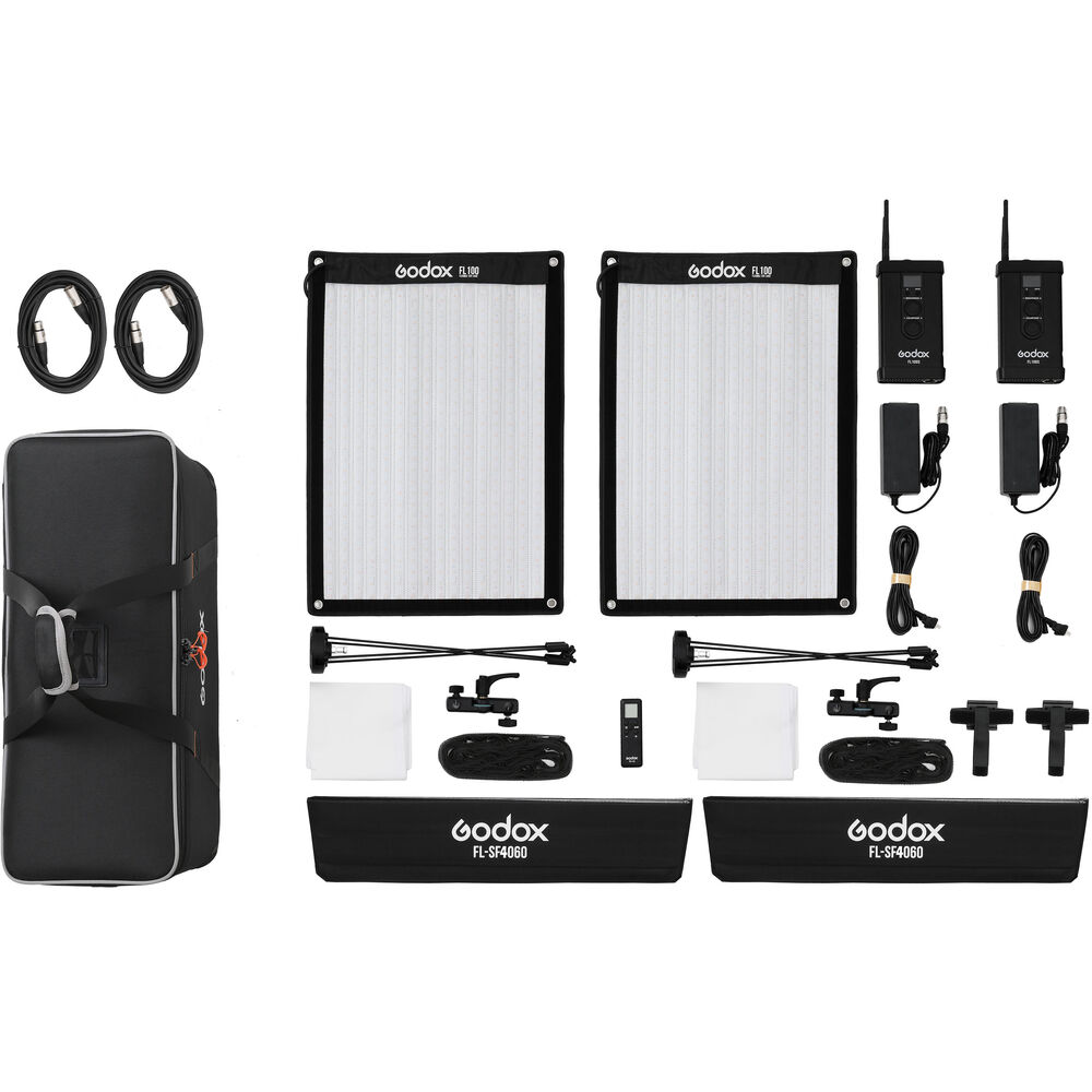 Godox FL100-K2 Flexible LED 2-panel kit 40x60 cm