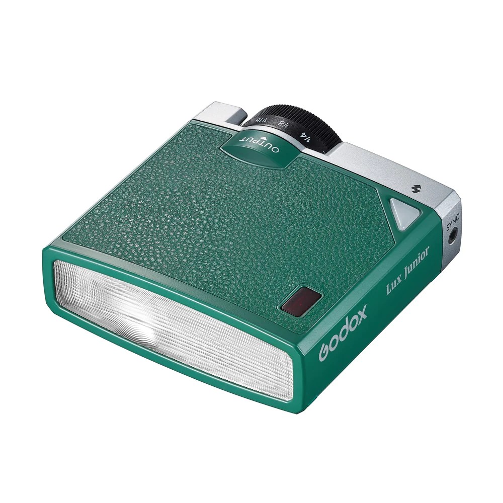 Godox Lux Junior Retro Camera Flash (Green)