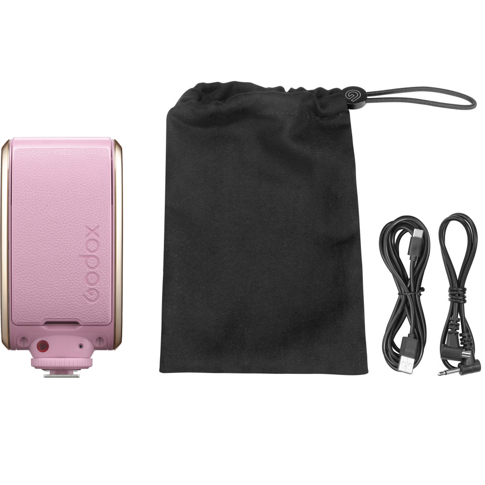 Godox Lux Senior Retro Camera Flash (Pink)