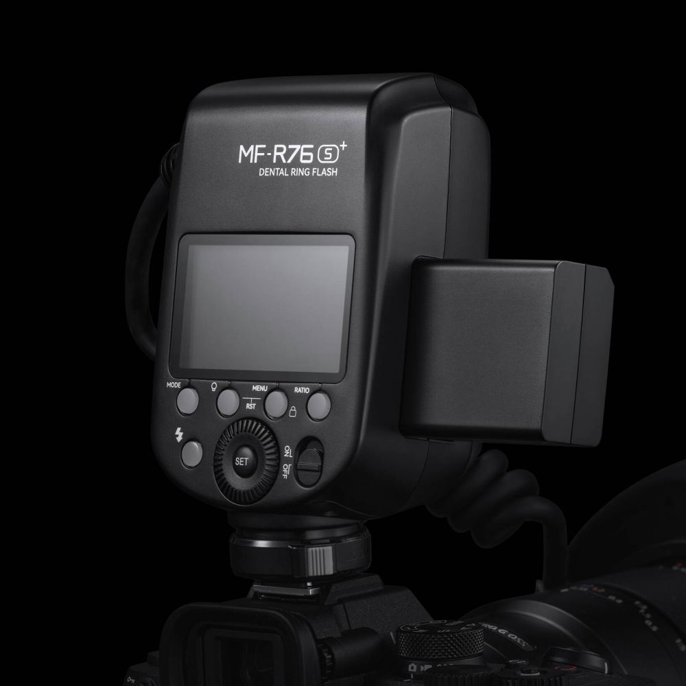 Godox MF-R76S+ Macro Ring Flash for Dental Photography for Sony