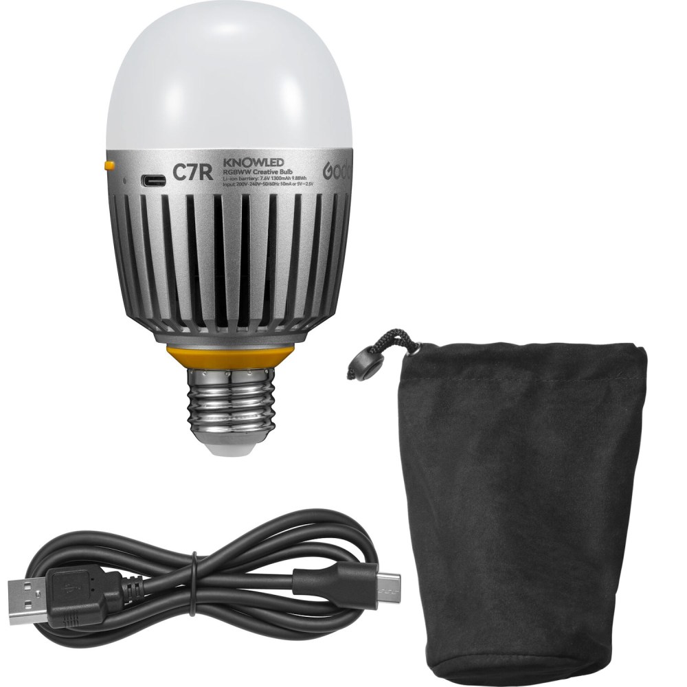 Godox Knowled C7R Creative Bulb RGBWW with Li-ion Battery