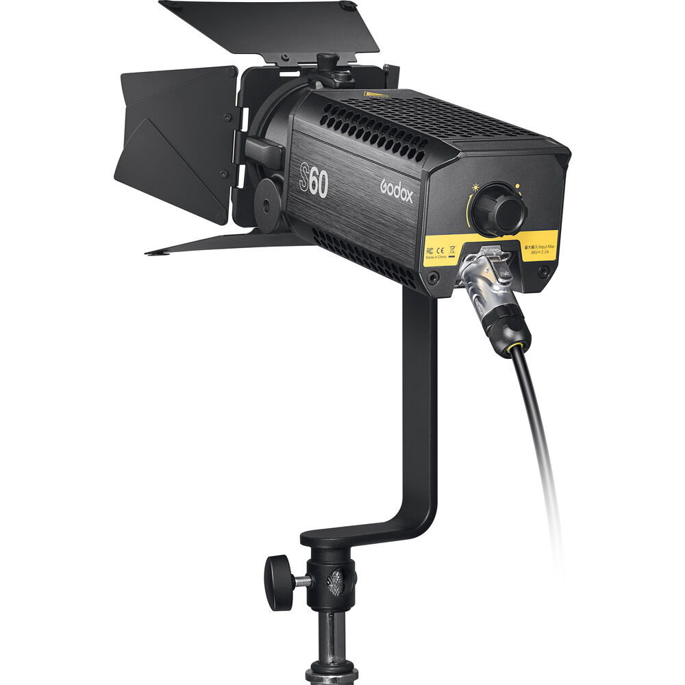 Godox S60 LED Focusing Light with barndoor