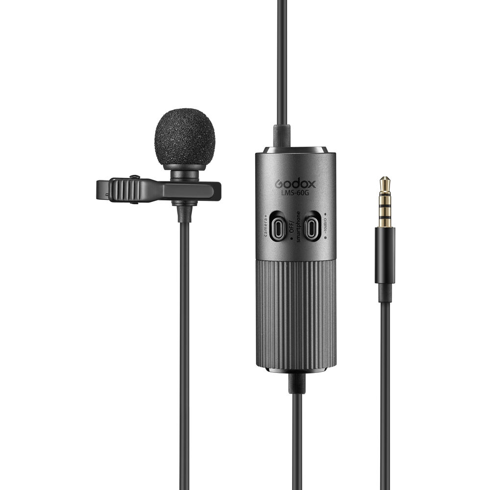 Godox LMS-60G Omni-directional Lavalier Microphone (6m) w/ Standard Gain