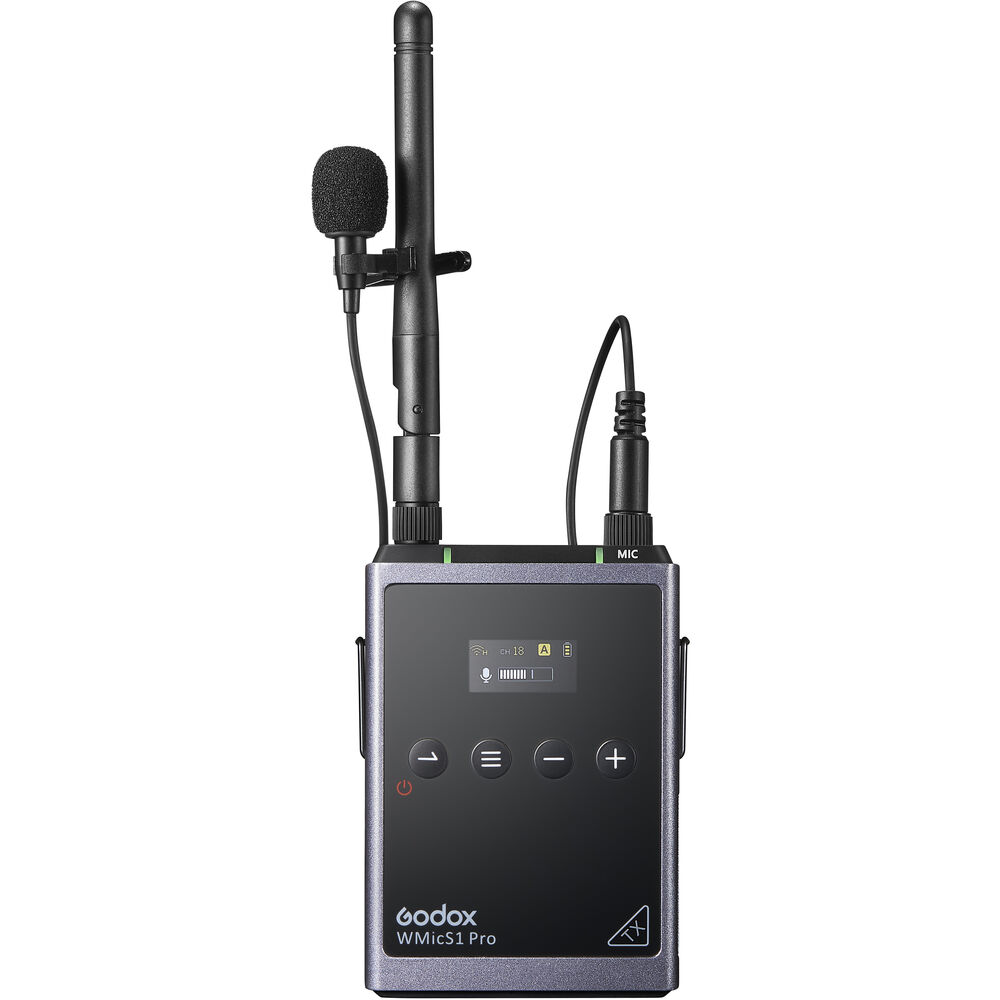 Godox WMicS1 Pro Kit 2 Wireless Lavalier Microphone System